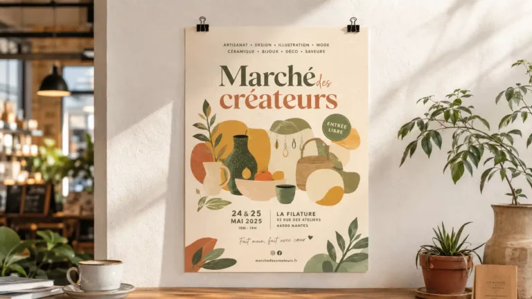 Affiche A3 personnalisée