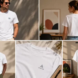 Tee shirt broderie